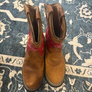 Itasca Kids' Buckaroo Western Boot Size 4